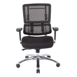 Vertical Black Mesh Back Chair