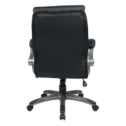 Faux Leather Mid Back Mgrs Chair