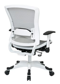 White Frame Managers Chair